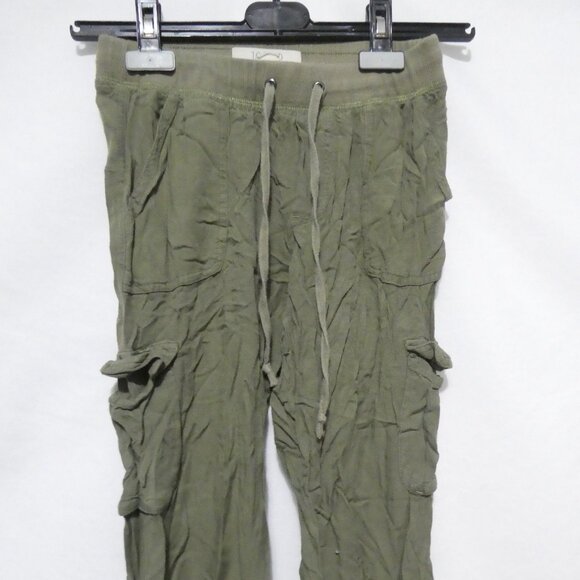 JOGGER | small | Olive Green Cargo Joggers | GUC - Picture 6 of 16